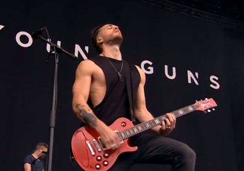 Watch Young Guns Live At Reading Festival Charvel Guitars