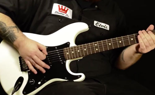 Beau Monde Guitars Demos the Jake E Lee Signature Model Charvel