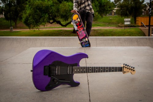 purple charvel