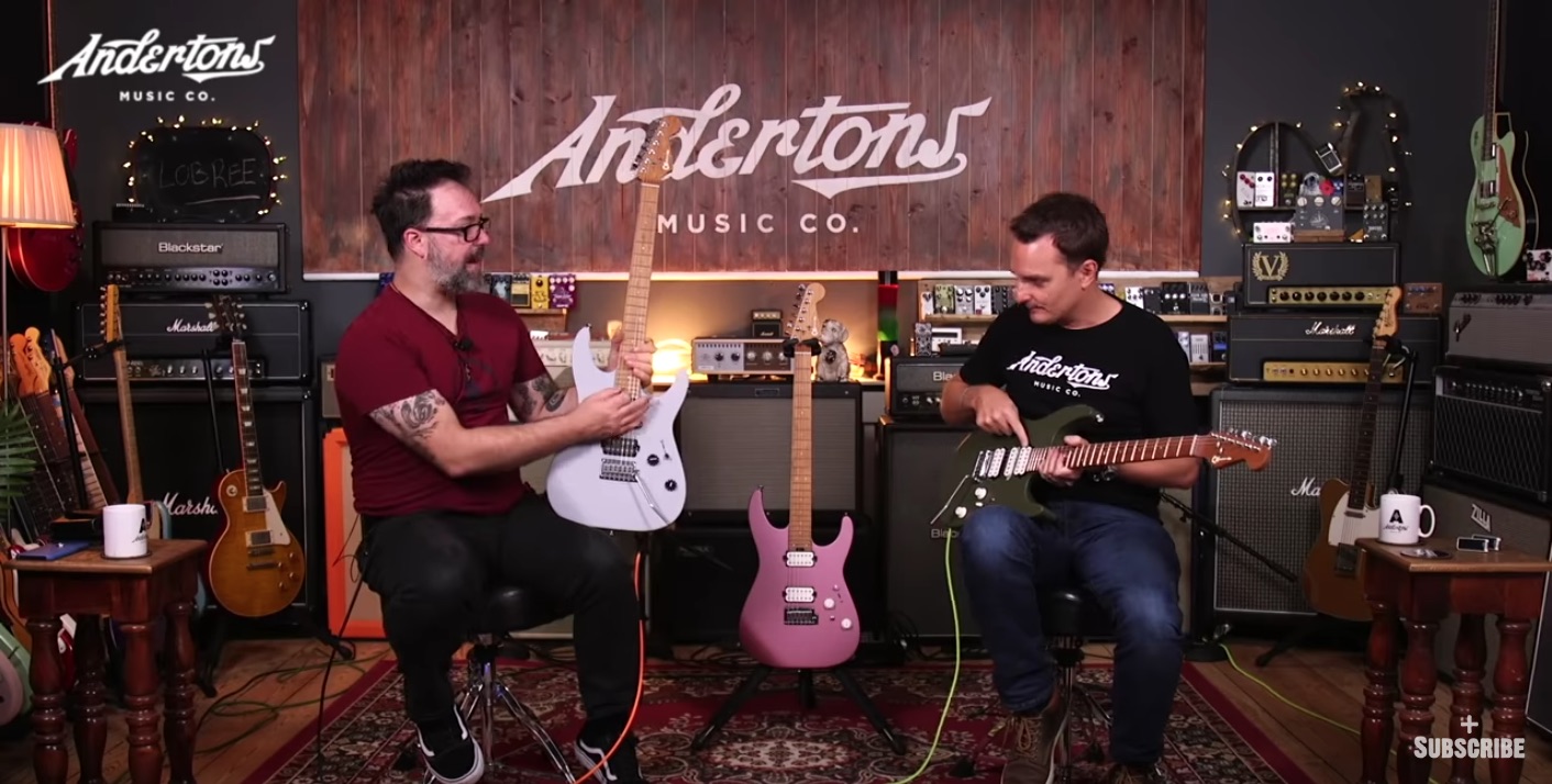 Andertons Music Demos the DK24 2PTs – Charvel Guitars